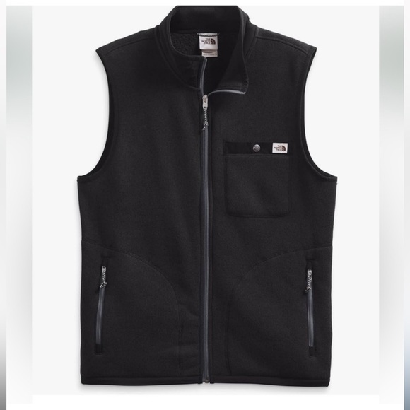 The North Face Other - NEW Men's The North Face Gordon Lyons Vest medium in Heathered Black warm fleece